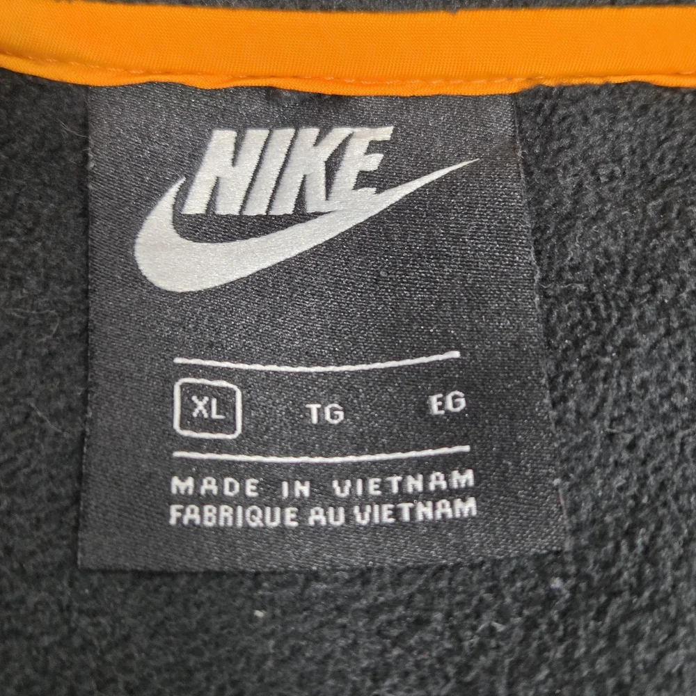 Nike Polar Fleece Half Zip Blue Orange Size‎ XL